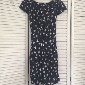 🌴Iska London bird print dress   Size 2